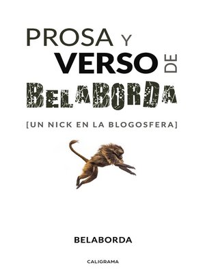 cover image of Prosa y verso de Belaborda
